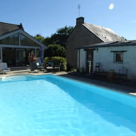 Maison Piscine Classee 4 Etoiles Guidel Buitenkant foto